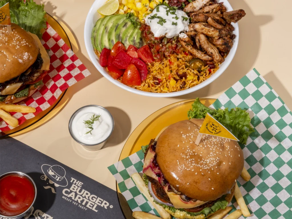 The Burger Cartel crew at work